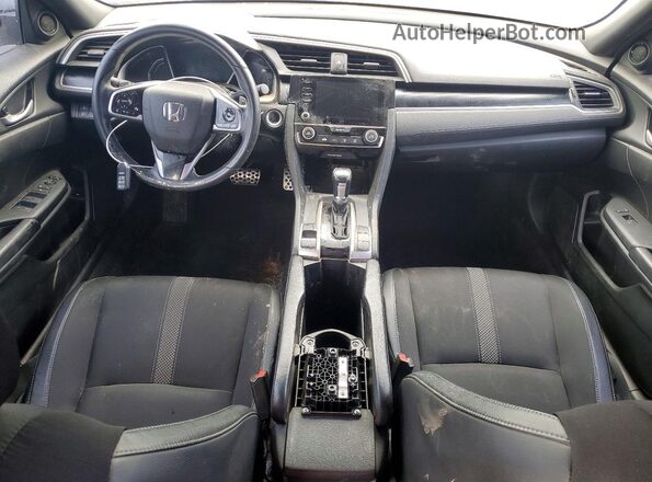 2HGFC2F88LH525593 2020 HONDA CIVIC Silver Vista del salpicadero