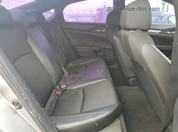 2HGFC2F88LH525593 2020 HONDA CIVIC Silver Vista de los asientos traseros