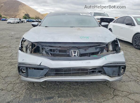 2HGFC2F88LH525593 2020 HONDA CIVIC Silver Vista frontal