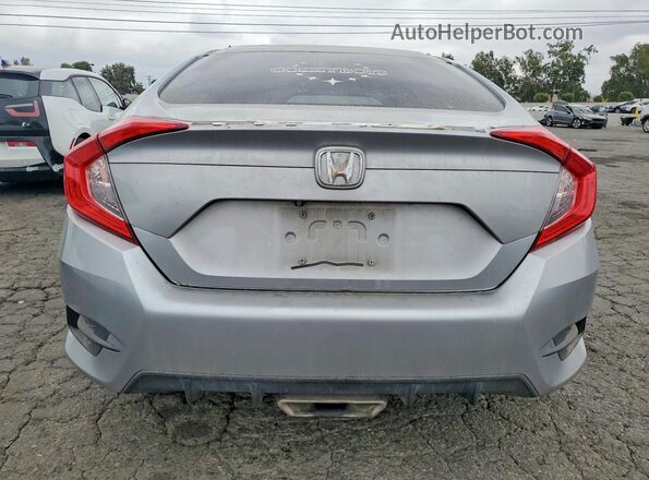 2HGFC2F88LH525593 2020 HONDA CIVIC Silver Vista trasera