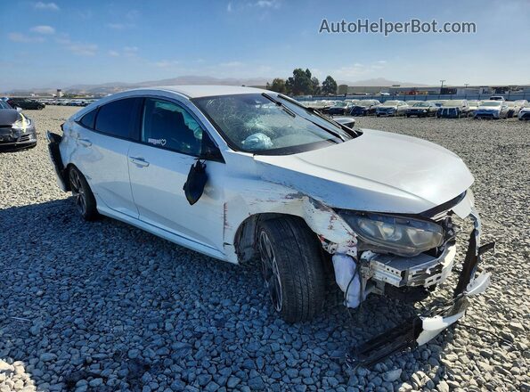 2HGFC2F88LH536724 2020 HONDA CIVIC White Delantero derecho