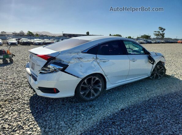 2HGFC2F88LH536724 2020 HONDA CIVIC White Trasero derecho