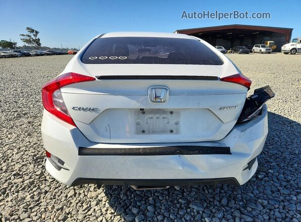 2HGFC2F88LH536724 2020 HONDA CIVIC White Vista trasera