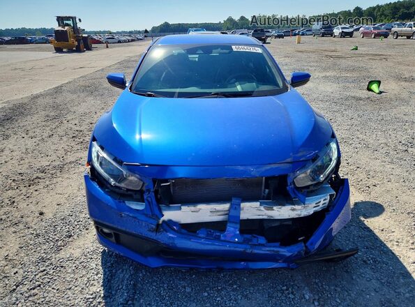 2HGFC2F88LH593490 2020 HONDA CIVIC Blue Դիմացի տեսք