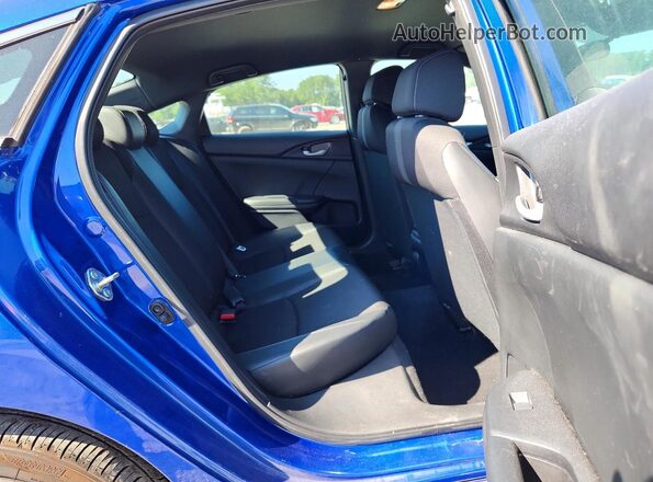 2HGFC2F88LH593490 2020 HONDA CIVIC Blue Հետևի նստատեղերի տեսք