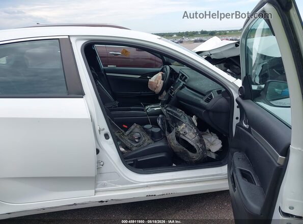2HGFC2F88LH602088 2020 HONDA CIVIC White Вид салону спереду