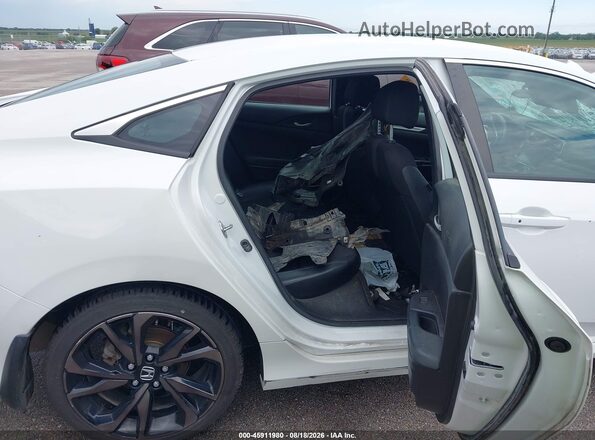 2HGFC2F88LH602088 2020 HONDA CIVIC White Вид наклейки з VIN-кодом