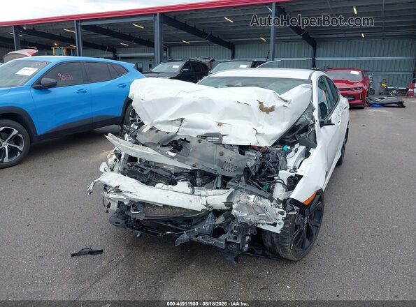 2HGFC2F88LH602088 2020 HONDA CIVIC White Вид спереду