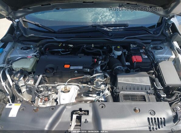 2HGFC2F88MH521142 2021 HONDA CIVIC Silver Հետևի տեսք
