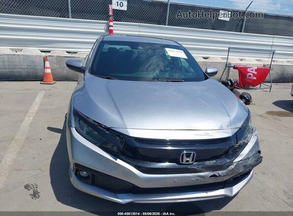 2HGFC2F88MH521142 2021 HONDA CIVIC Silver Սարքավորումների վահանակի տեսք