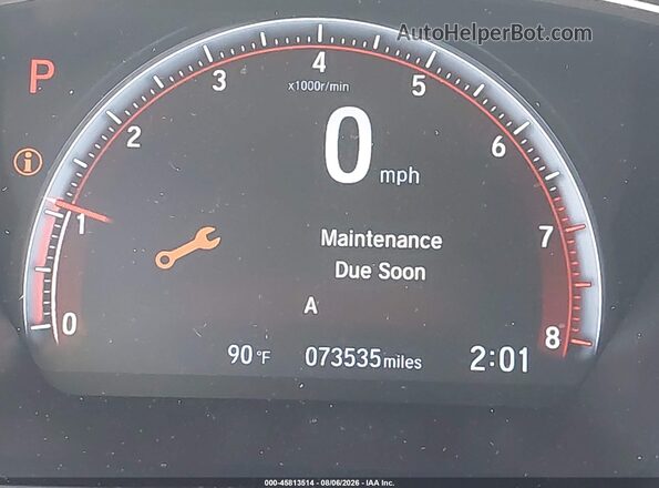 2HGFC2F88MH521142 2021 HONDA CIVIC Silver 