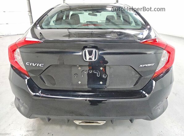 2HGFC2F88MH529502 2021 HONDA CIVIC Black Հետևի տեսք