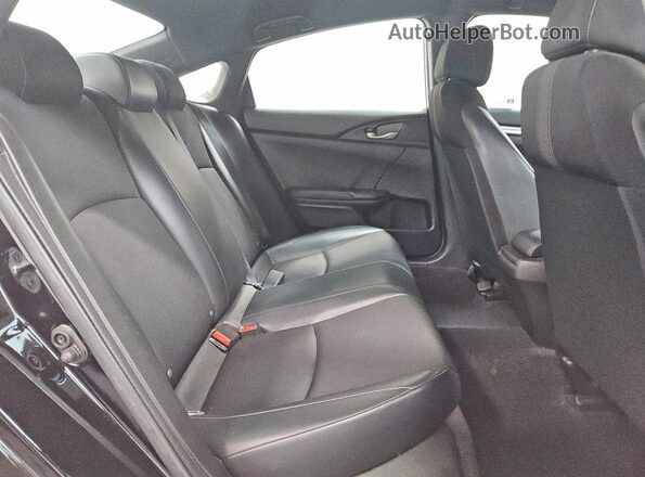 2HGFC2F88MH529502 2021 HONDA CIVIC Black Հետևի նստատեղերի տեսք
