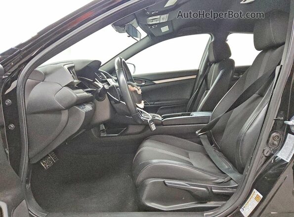 2HGFC2F88MH529502 2021 HONDA CIVIC Black Սալոնի դիմացի տեսք