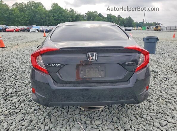 2HGFC2F88MH540600 2021 HONDA CIVIC Black Вид ззаду