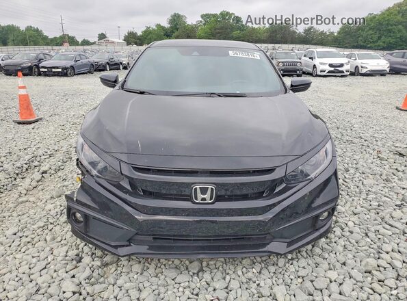 2HGFC2F88MH540600 2021 HONDA CIVIC Black Вид спереду