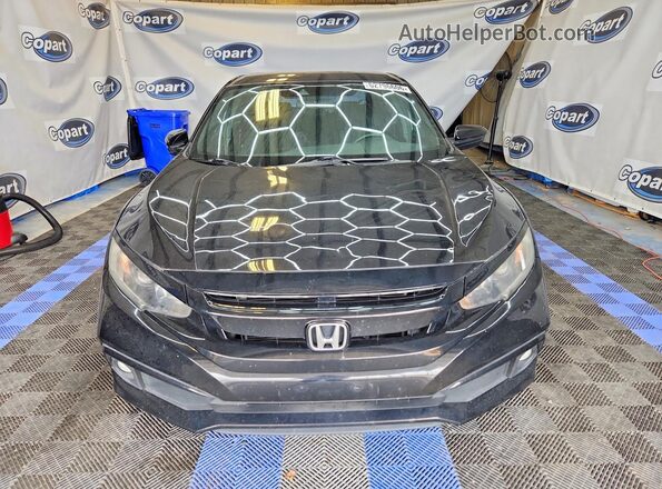 2HGFC2F88MH546574 2021 HONDA CIVIC Черный Вид спереди