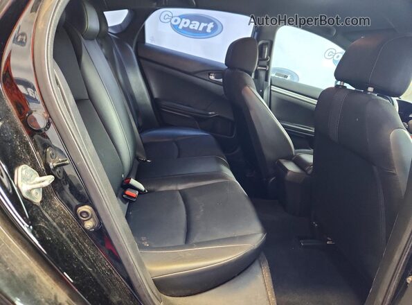 2HGFC2F88MH546574 2021 HONDA CIVIC Черный Вид задних сидений