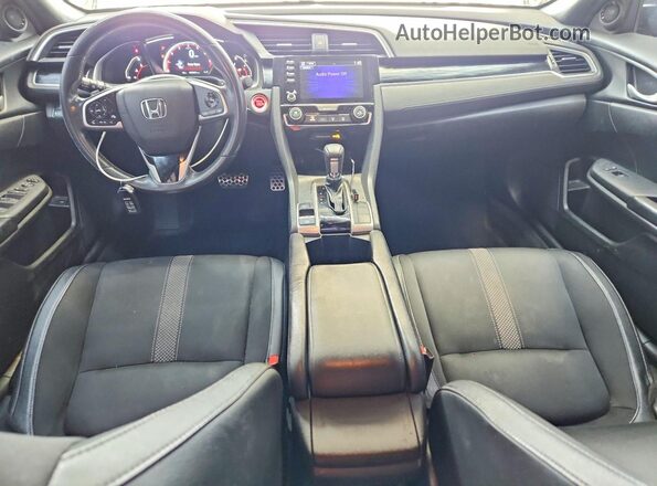 2HGFC2F88MH546574 2021 HONDA CIVIC Черный Вид панели приборов