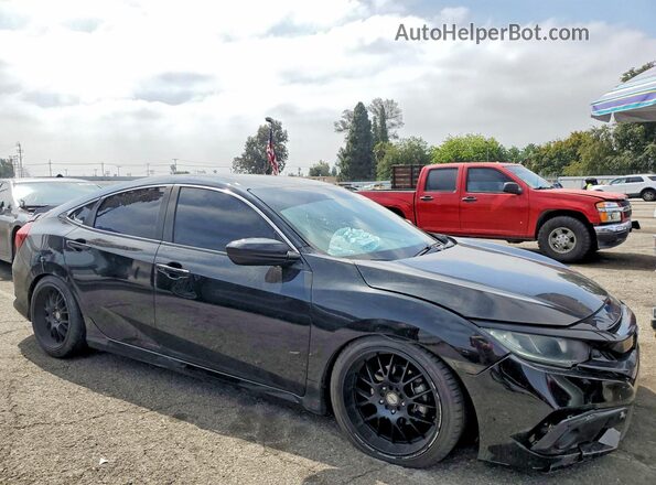 2HGFC2F88MH557221 2021 HONDA CIVIC Black Delantero derecho