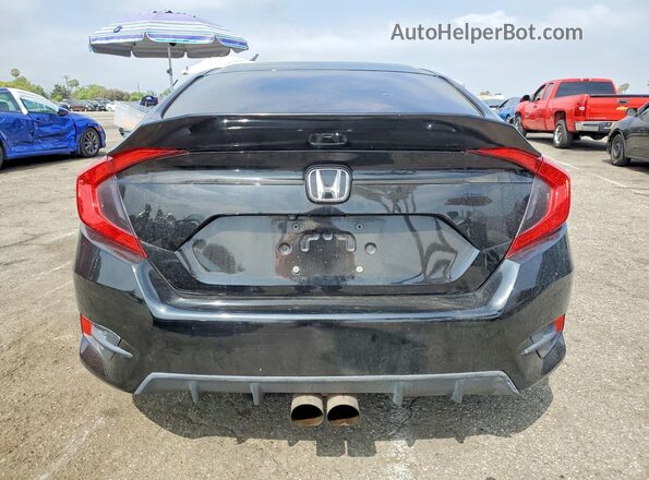 2HGFC2F88MH557221 2021 HONDA CIVIC Black Vista trasera