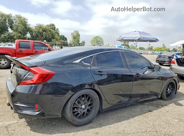 2HGFC2F88MH557221 2021 HONDA CIVIC Black Trasero derecho