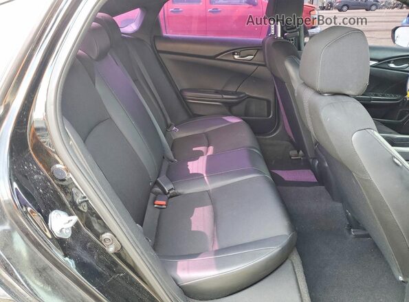2HGFC2F88MH557221 2021 HONDA CIVIC Black Vista de los asientos traseros