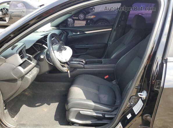 2HGFC2F88MH557221 2021 HONDA CIVIC Black Vista interior delantera