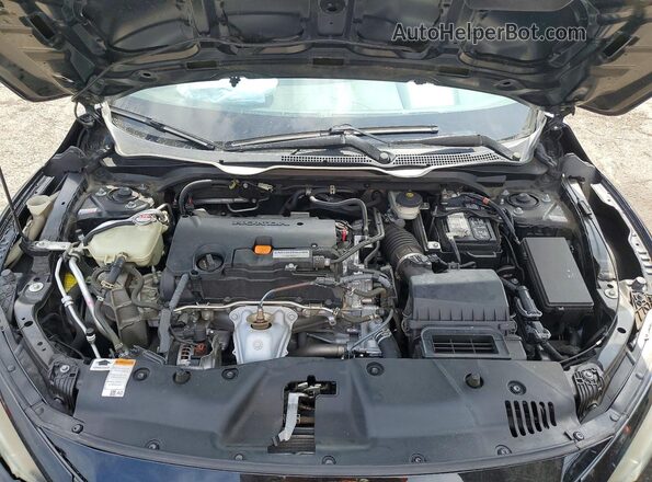 2HGFC2F88MH557221 2021 HONDA CIVIC Black Vista interior trasera