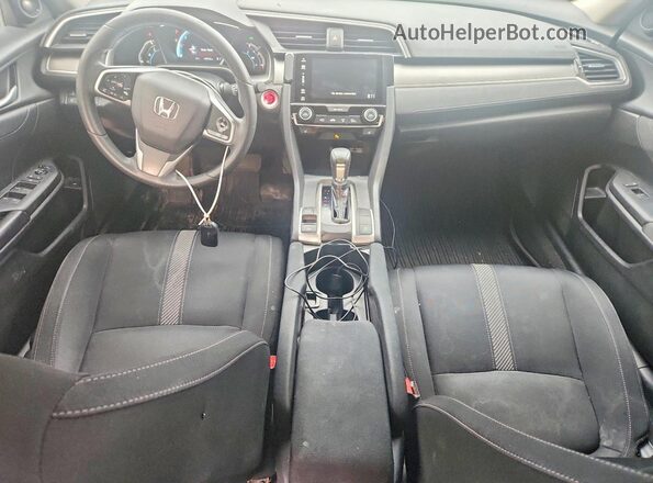 2HGFC2F89JH033104 2018 HONDA CIVIC Black Widok deski rozdzielczej