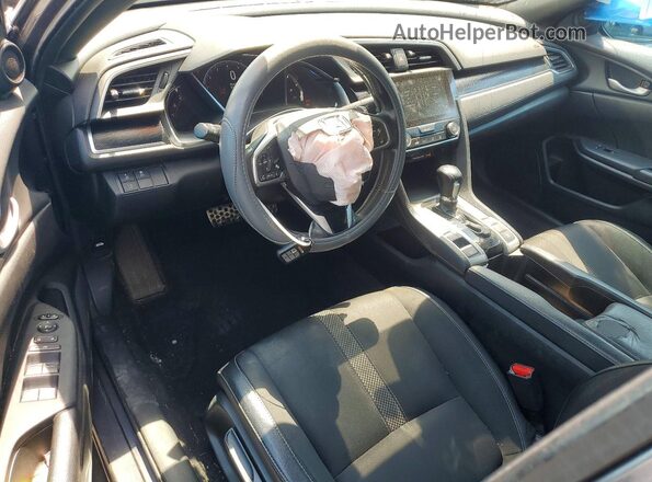 2HGFC2F89KH506081 2019 HONDA CIVIC Gray Առջևի վահանակի տեսք