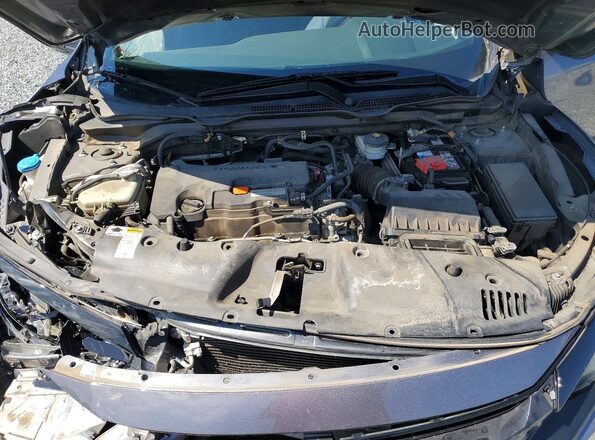 2HGFC2F89KH506081 2019 HONDA CIVIC Gray Սալոնի հետևի տեսք