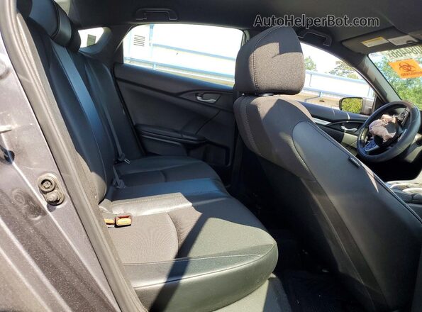 2HGFC2F89KH506081 2019 HONDA CIVIC Gray Հետևի նստատեղերի տեսք