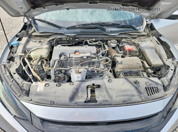2HGFC2F89KH545270 2019 HONDA CIVIC Silver Вид задньої частини салону