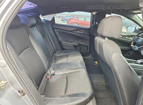 2HGFC2F89KH545270 2019 HONDA CIVIC Silver Вид задніх сидінь
