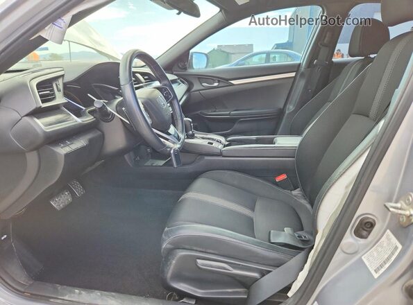 2HGFC2F89KH545270 2019 HONDA CIVIC Silver Вид салону спереду