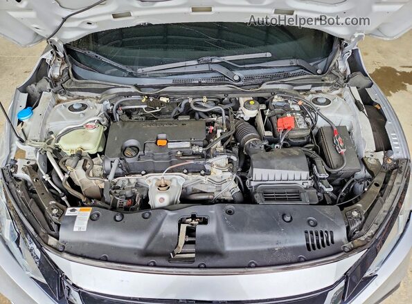 2HGFC2F89KH548833 2019 HONDA CIVIC Silver Սալոնի հետևի տեսք
