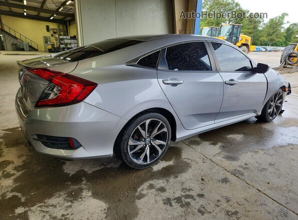 2HGFC2F89KH548833 2019 HONDA CIVIC Silver Հետևի աջ
