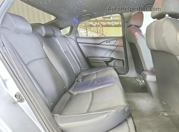 2HGFC2F89KH548833 2019 HONDA CIVIC Silver Հետևի նստատեղերի տեսք