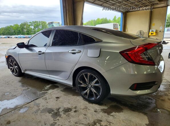 2HGFC2F89KH548833 2019 HONDA CIVIC Silver Հետևի ձախ