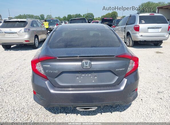 2HGFC2F89LH513064 2020 HONDA CIVIC Gray 