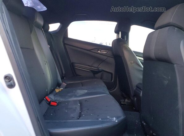 2HGFC2F89LH518314 2020 HONDA CIVIC White Vista de los asientos traseros