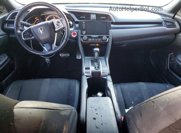 2HGFC2F89LH518314 2020 HONDA CIVIC White Vista del salpicadero