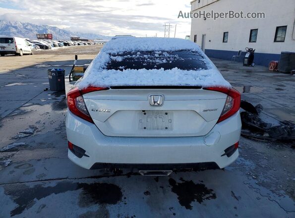 2HGFC2F89LH518314 2020 HONDA CIVIC White Vista trasera