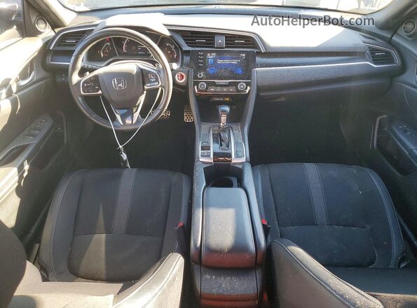 2HGFC2F89MH511087 2021 HONDA CIVIC Black წინა პანელის ხედი