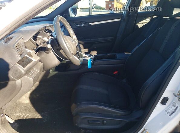 2HGFC2F8XKH014515 2019 HONDA CIVIC Белый Вид салона спереди