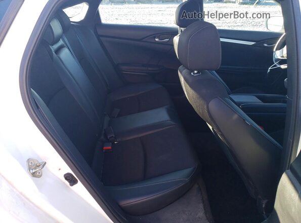 2HGFC2F8XKH014515 2019 HONDA CIVIC Белый Вид задних сидений