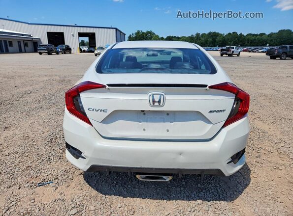2HGFC2F8XKH521852 2019 HONDA CIVIC White უკანა ხედი