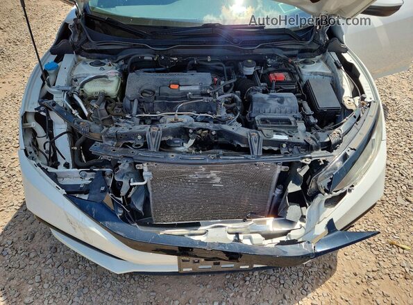 2HGFC2F8XKH521852 2019 HONDA CIVIC White უკანა სალონის ხედი