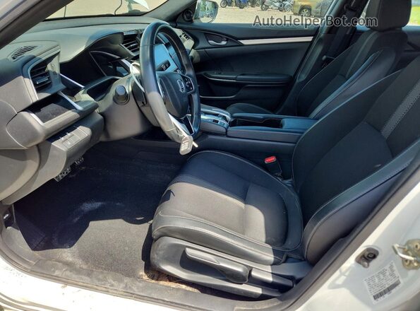 2HGFC2F8XKH521852 2019 HONDA CIVIC White წინა სალონის ხედი